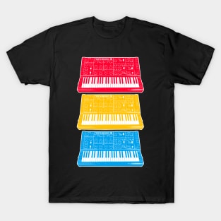 Polivoks / Russian Analogue Synthesizer Pop Art T-Shirt